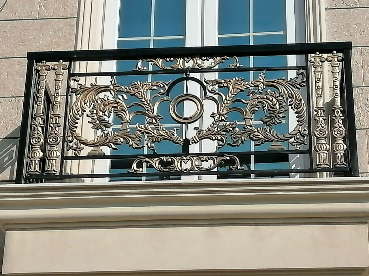 Premium Black Balcony Railing