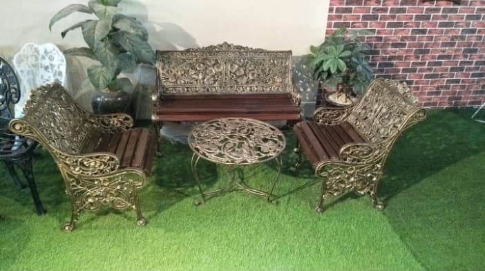 Heavy Golden Antique Set