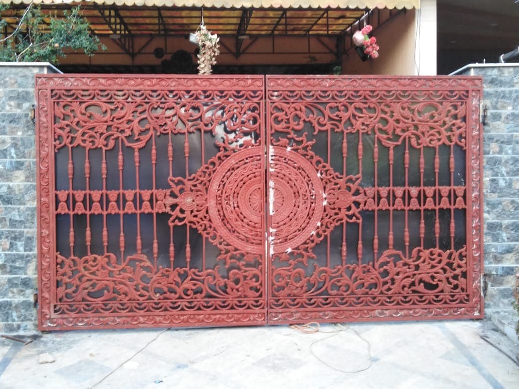 Royal Red Ornate Main Gate