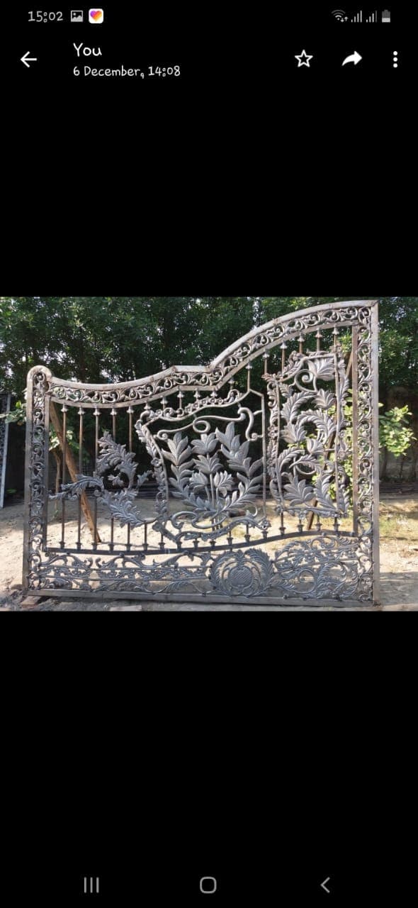 Luxury Golden Main Gate