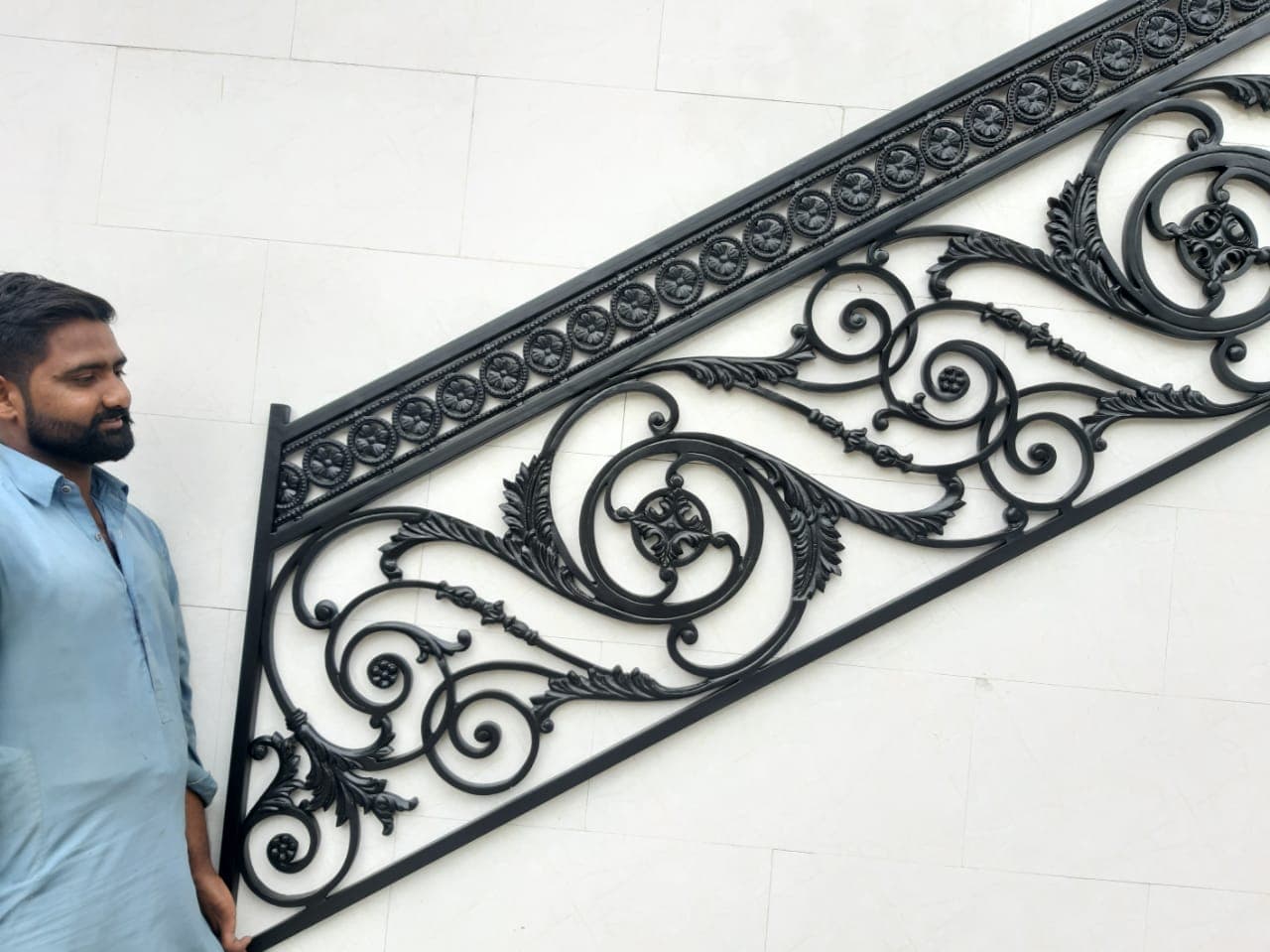 Modern Black Stair Railings